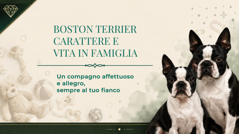 Boston Terrier: carattere e vita in famiglia